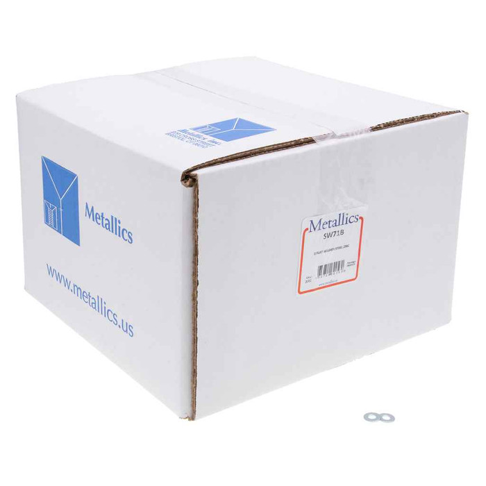 Metallics SW76B Washers 1/2 Flat St-zn (Box 2725)
