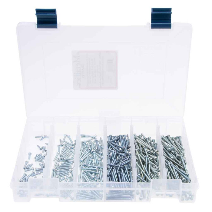 Metallics TRMK632 Screw 6-32 Round Hd TriDrv M/S Kit USA