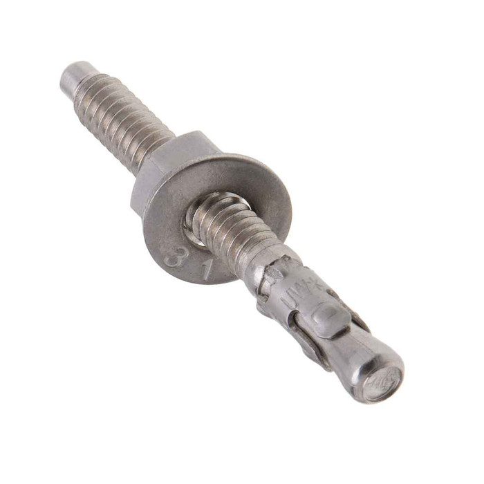 Metallics TS3312SS Anchors 3/8 X 3-1/2 Wedge Ancr SS (Box 100)