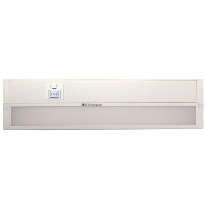 NUVO Lighting NUV-63-502 9 Watt - 14 Inch LED White Under Cabinet Light - CCT Selectable - 40000 Hours