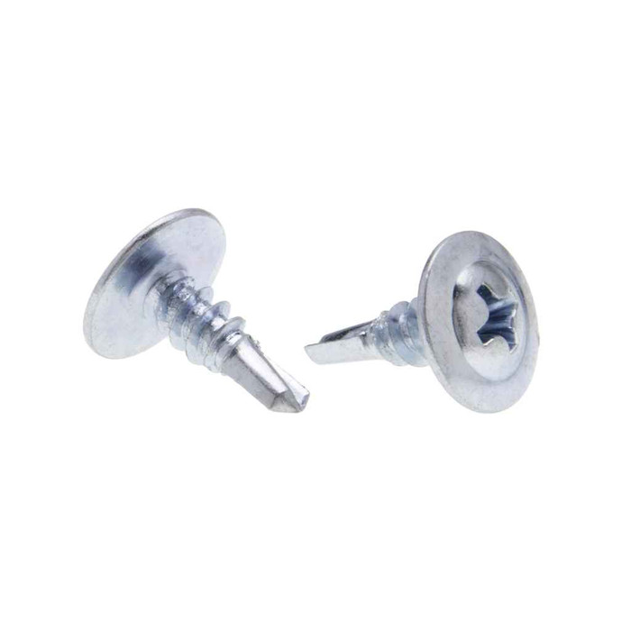 Metallics WDS4B 8 x 1-1/4 in. Wafer Head Phillips Drywall Screws - Steel Zinc - 10000qty