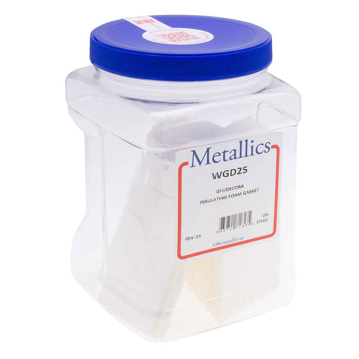 Metallics WGD25 Gasket Insul Foam GFI Decor PE (Jar 25)