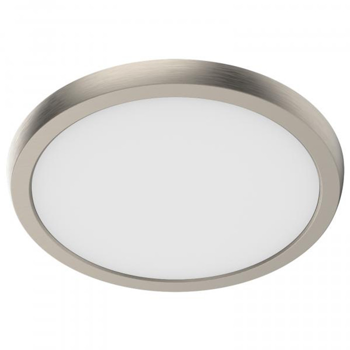 NUVO Lighting NUV-62-1923 Blink Performer - 11 Watt LED - 9 Inch Square Fixture - Brushed Nickel Finish - 5 CCT Selectable