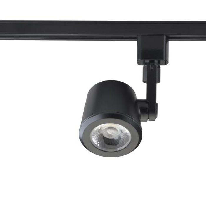 NUVO Lighting NUV-TH452 1 Light - LED - 12W Track Head - Taper Back - Black - 24 Deg. Beam