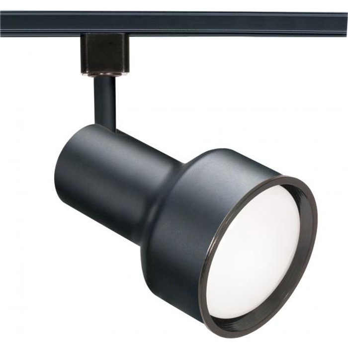 NUVO Lighting NUV-TH207 1 Light - R30 - Track Head - Step Cylinder - Black Finish