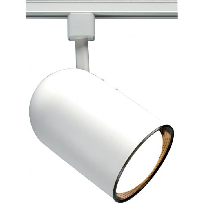 NUVO Lighting NUV-TH208 1 Light - R20 - Track Head - Bullet Cylinder - White Finish