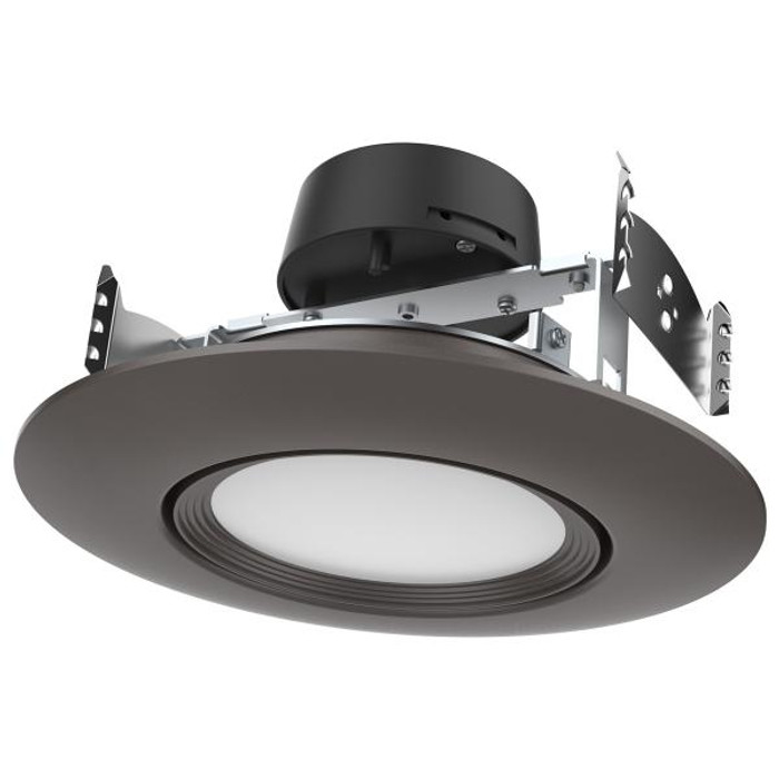 Satco Lighting SAT-S11859 10.5 Watt - LED Retrofit Downlight - Gimbaled - 120 Volt - CCT Selectable - Bronze Finish