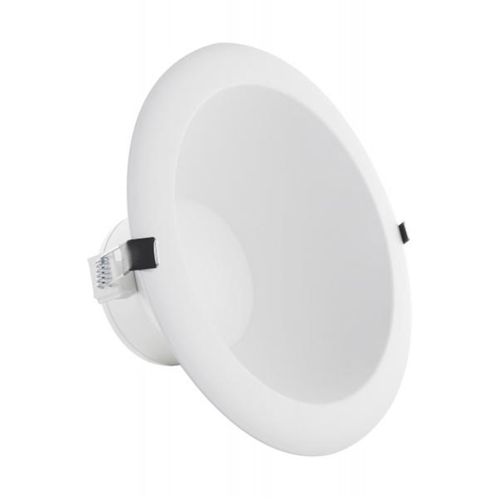 Satco Lighting SAT-S11812 32 Watt Commercial LED Downlight - 8 in. - Color Adjustable - Lumen Adjustable - 120-277 volt