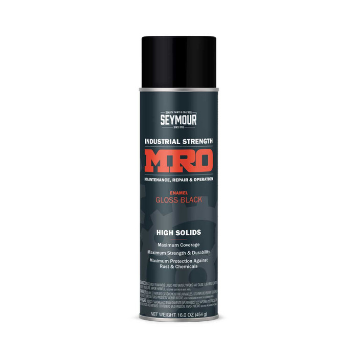 Metallics GSPMROGBLK Seymour MRO Industrial Enamel