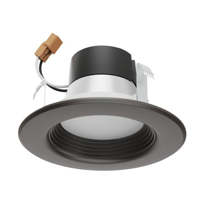 Satco Lighting SAT-S11834 7 Watt - LED Downlight Retrofit - 4 Inch - CCT Selectable - 120 volts - Dimmable - Bronze Finish