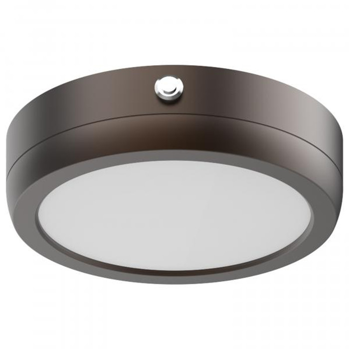 NUVO Lighting NUV-62-1712-EM Blink Pro - EM Battery Backup - 7 Inch - Round Shape - Bronze Finish