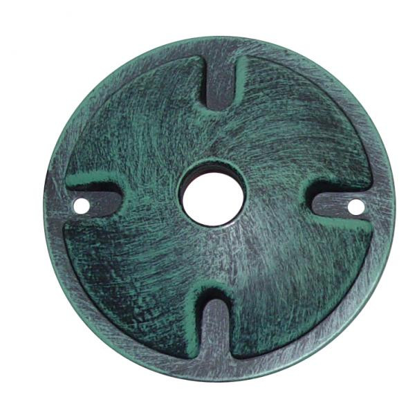 NUVO Lighting NUV-SF76-667 Mounting Plate - 1 Light - Antique Verdigris Finish