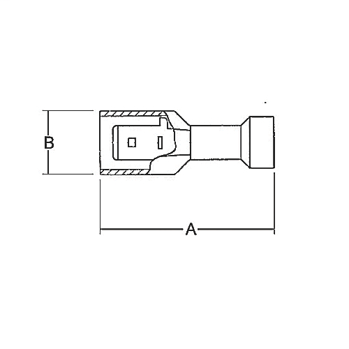 Thomas & Betts 10RC-251T Male Tab