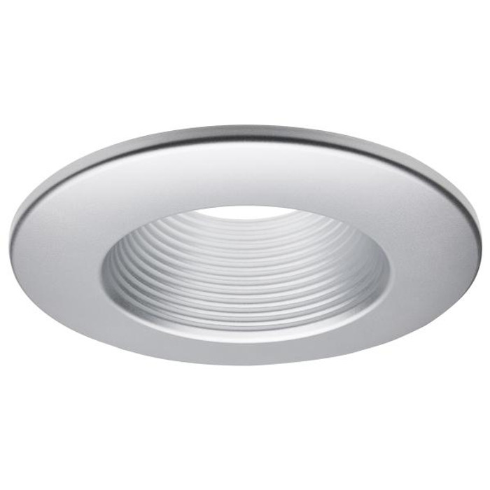 Satco Lighting SAT-80-979 Deep Baffle Trim - 6 Inches - Brushed Nickel Finish