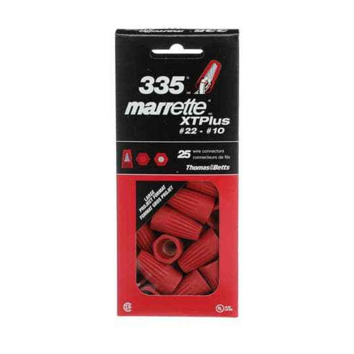 Thomas & Betts 335B MARRETTE NO 335 RED BOX/25