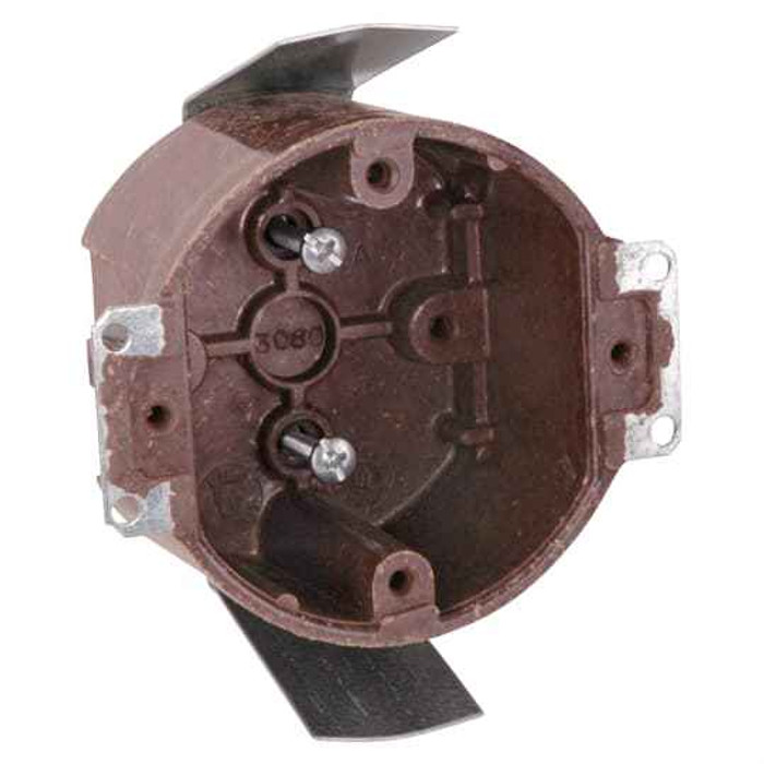 Thomas & Betts 3080-902 3-1/2 DIA OW BOX W/ SNAP-IN BRKT O