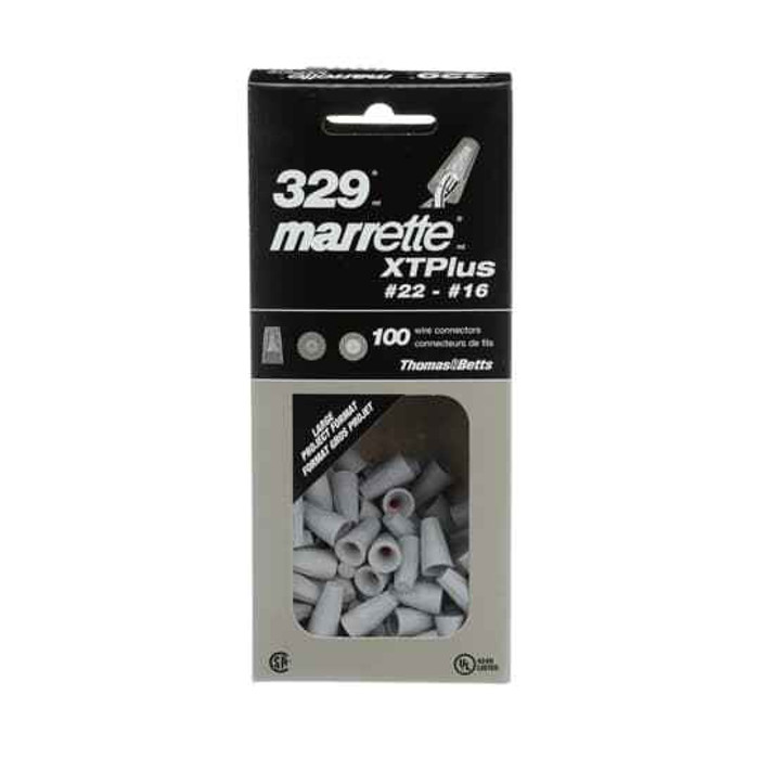Thomas & Betts 329B MARRETTE NO 329 GREY BOX/100