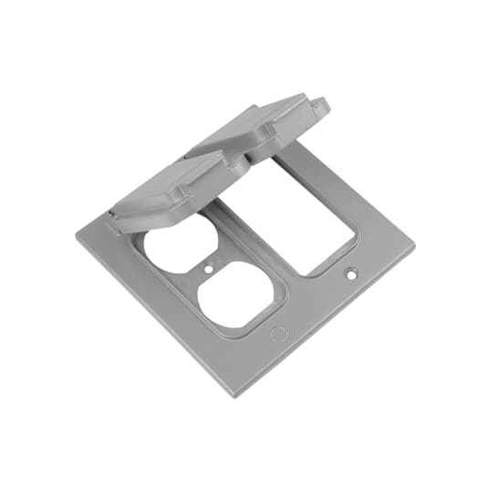 Thomas & Betts 2CCDG 2 GANG COVER DUPLEX & GFCI
