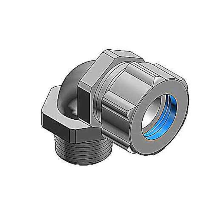 Thomas & Betts 4982AL Cord Connectors-90 Degree