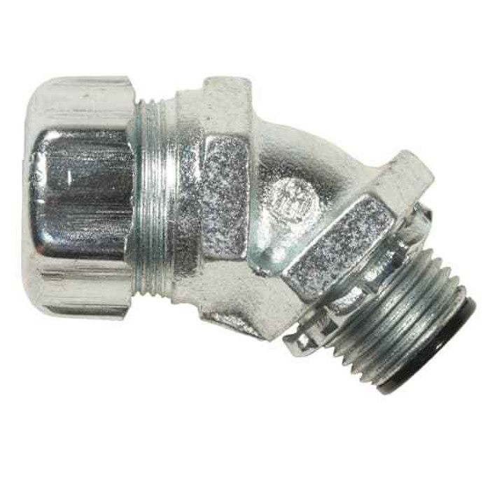 Thomas & Betts 5341-HT 3/8 INSUL 45 DEG 150C RATED LT FITT