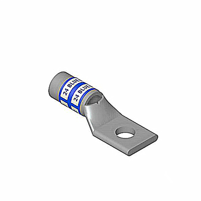 Thomas & Betts 1/0 AWG Copper Wire Terminal Lug with Tin-Plated Finish