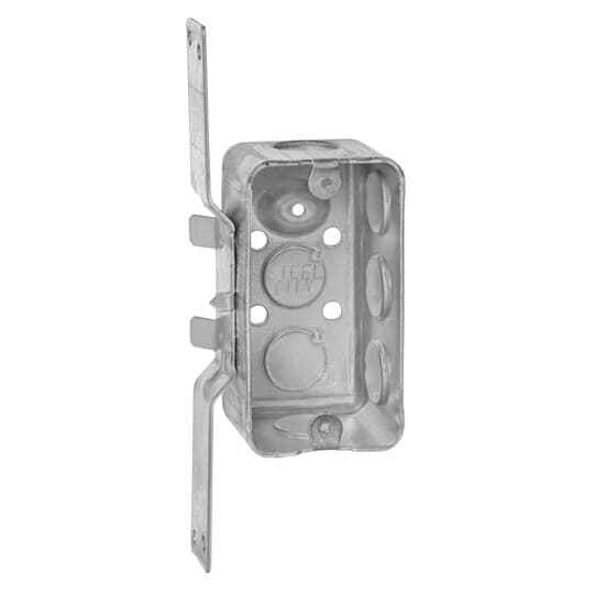 Thomas & Betts 58361V12-18L 4X2 1/8X1 7/8 UTIL BX 1/2 KO V/BK