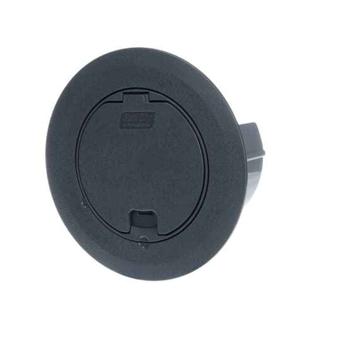 Thomas & Betts 68R-CST-GRY ROUND RECESSED COVER - GRAY