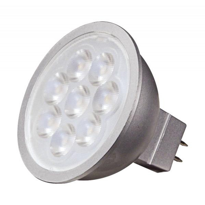 Satco Lighting SAT-S11335 6.5 Watt - MR16 LED - 3000K - GU5.3 base - 25 deg. Beam Angle - 12 Volt