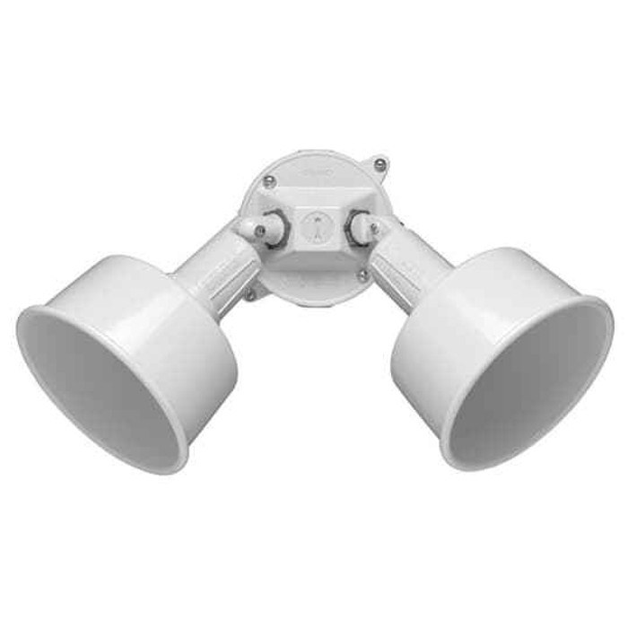 Thomas & Betts B228WHE-R 2 LAMP RND BOX KIT WHITE CONTEMP