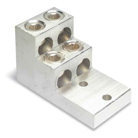 Thomas & Betts ASL60-42 AL 4CNDTR 2HOLE MOUNT 2STR-600
