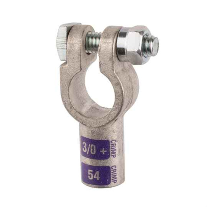 Thomas & Betts BAC30SNBT CU TP BAT CONN 3/0GA NEGPOST PUR