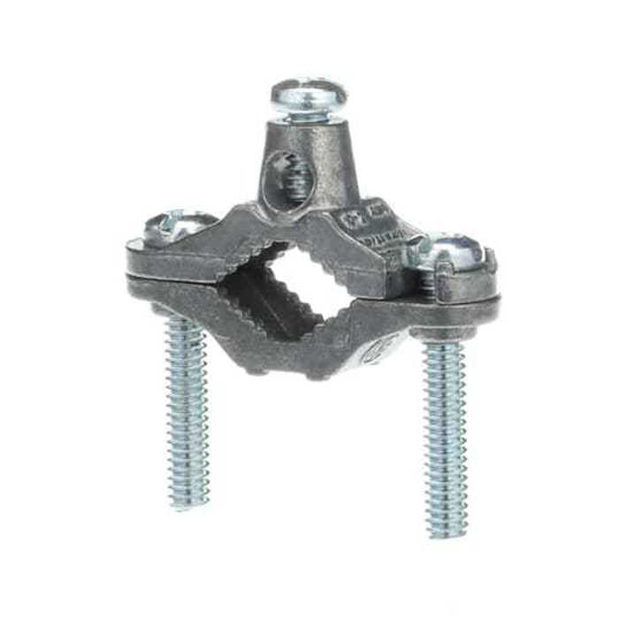 Thomas & Betts CI3106 GRD ROD CLMP, 1.5-1IN PIPE, ZNC/STL