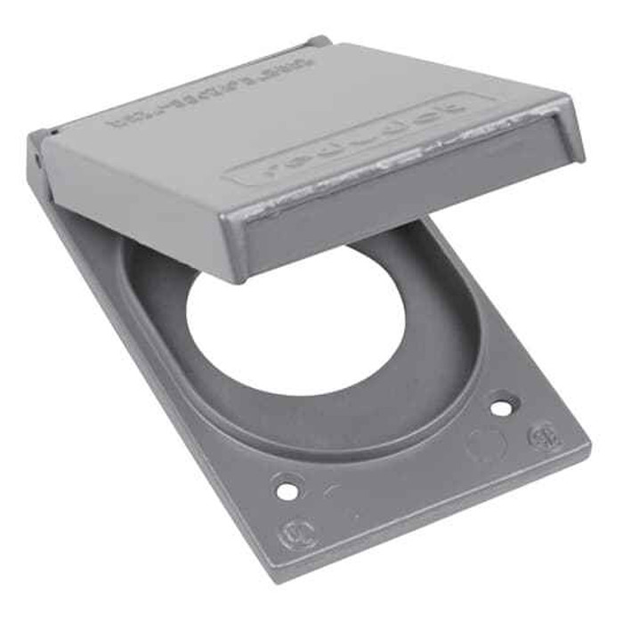 Thomas & Betts CFSR-L 1G,FS/FD CVR,SGL RCPT,BX MT,1.600