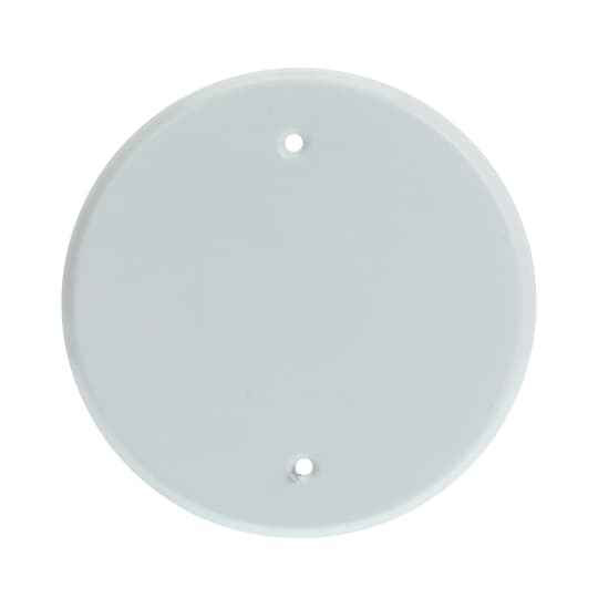 Thomas & Betts CCRB D-T STMP RND CVR WH 5 INCH DIA