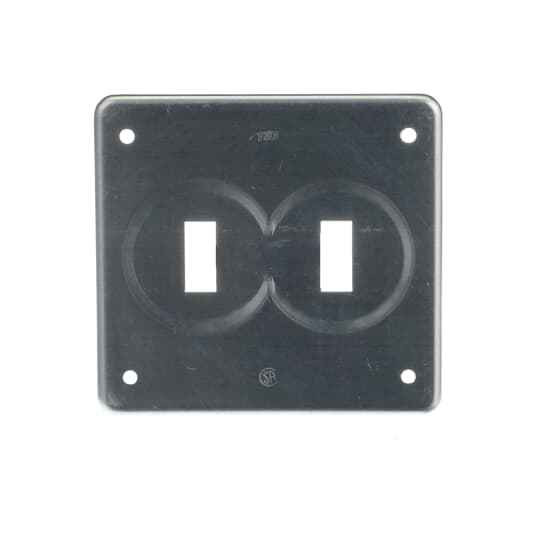Thomas & Betts CIFS-92 FS COVER - 2 GANG - FOR TOG. SWITCH