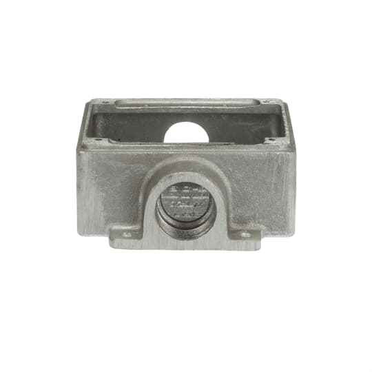 Thomas & Betts CIFSC-2G-1 FSC BOX - SHALLOW - 2 GANG - 1 HUBS