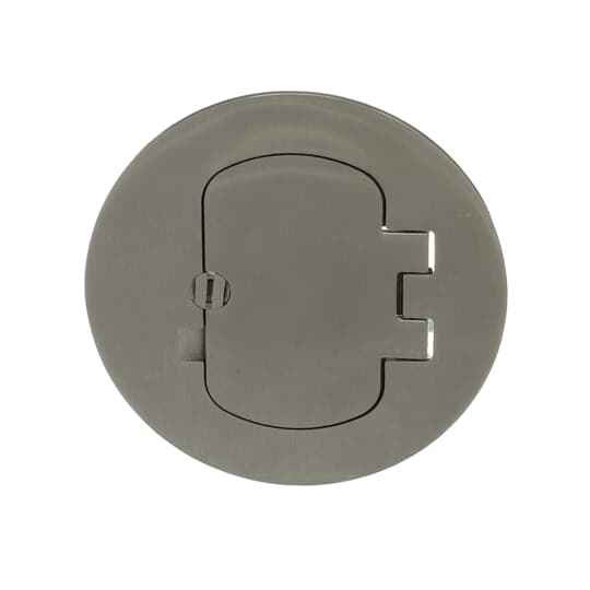 Thomas & Betts E97SS FLR BOX CVR DUPLEX/GFCI-STAINLESS S