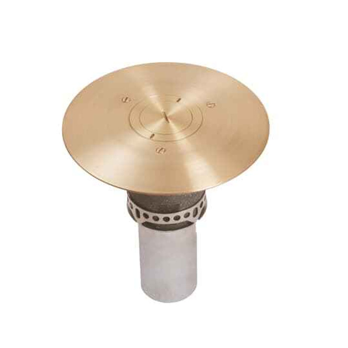 Thomas & Betts FFPT3-BRS 3IN FURN FEED PT 2 - 1-1/4 BRASS