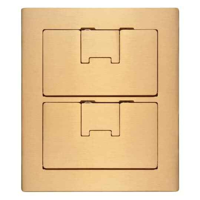 Thomas & Betts E9762B COVER ASSY DOUBLE BROWN