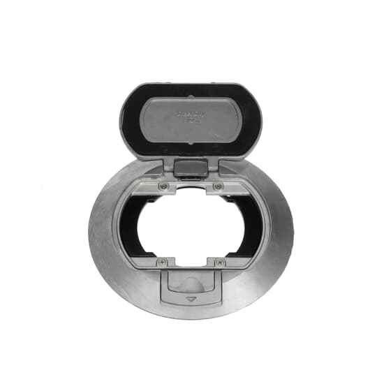 Thomas & Betts FPT4-CVR-TALM 4X4 POKE-THRU COVER - ALUMINUM