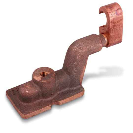 Thomas & Betts GP2250-4 GRND PLATE, 2-250 CABLE, 4-7/32H
