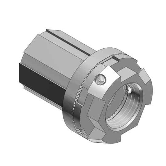 Thomas & Betts H200TBHA 2 INCH ALUM.B.H.W/LOCKNUT