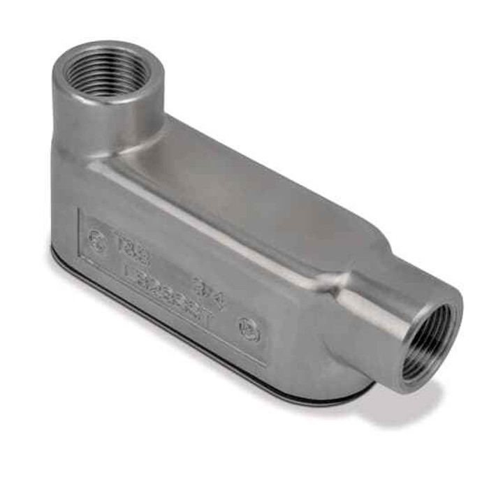 Thomas & Betts LB48SST-TB 1 1/4 CONDUIT BODY,316SS,LB,FORM 8