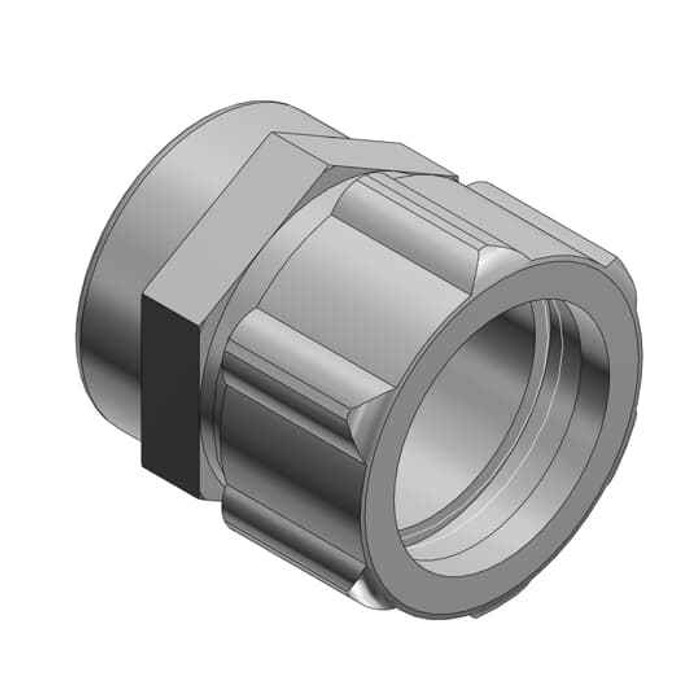Thomas & Betts LTA03814 3/8IN LT ADAPTER 3/4IN THREAD STL