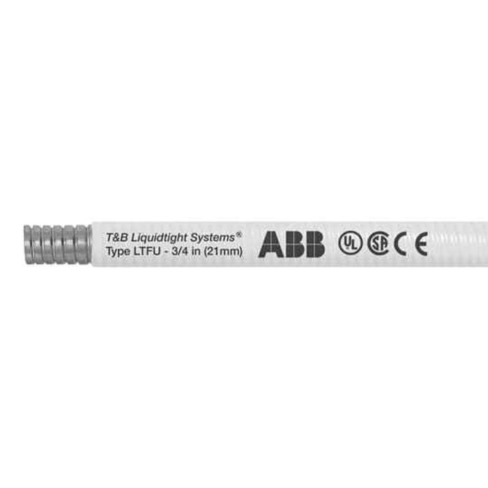 Thomas & Betts LTFUS11W-A LFMC FOOD UL 4IN WHT 8M/25FT