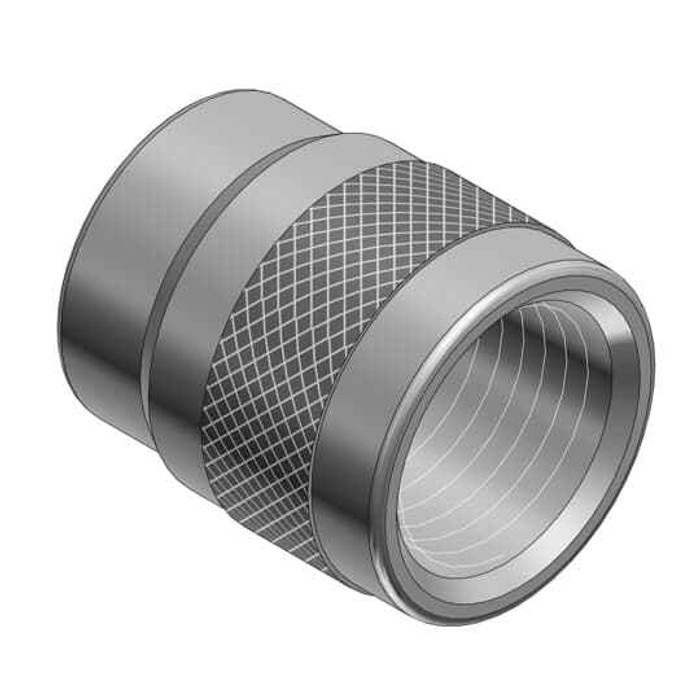 Thomas & Betts MSA05016 1/2IN NPT 7/8UNEF LT ADAPTER STL