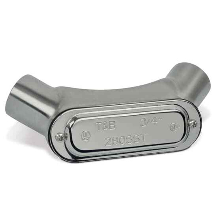 Thomas & Betts LU28SST-TB 3/4 IN CONDUIT BODY 316SS LU FORM 8