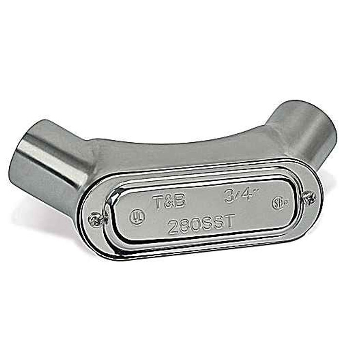 Thomas & Betts LU18SST Form 8 Conduit Body Thomas & Betts LU18SST Form 8 Conduit Body