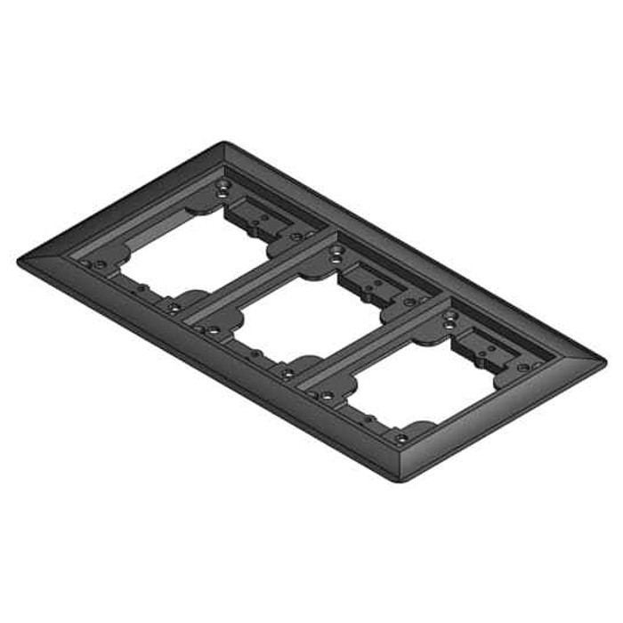 Thomas & Betts P64P-3G-CP-BLK BLK 3 GANG CARPET FLANGE