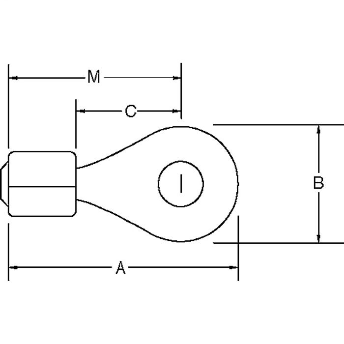 Thomas & Betts NW10-8 Ring Terminal